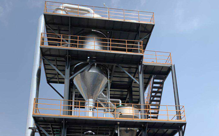 單效MVR蒸發器現場實拍 單效MVR蒸發器現場實拍